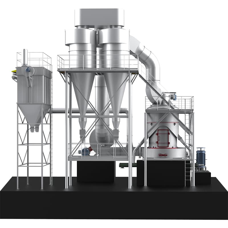 Integrated Sand and Powder Raymond Grinding Mill
