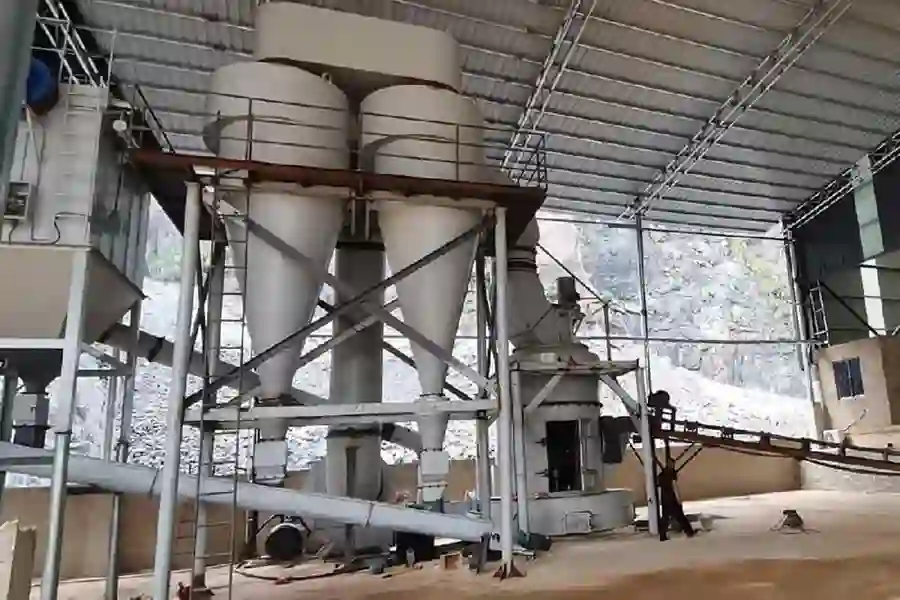 Raymond mill processing potassium feldspar