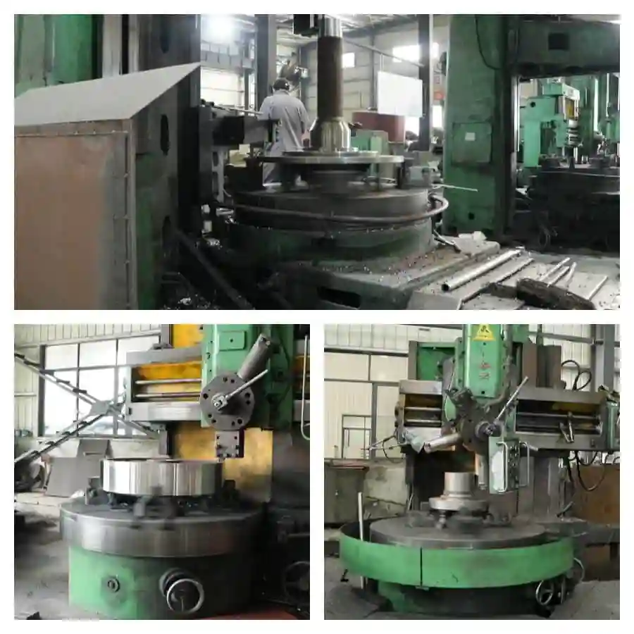 Raymond mill parts processing worker.webp