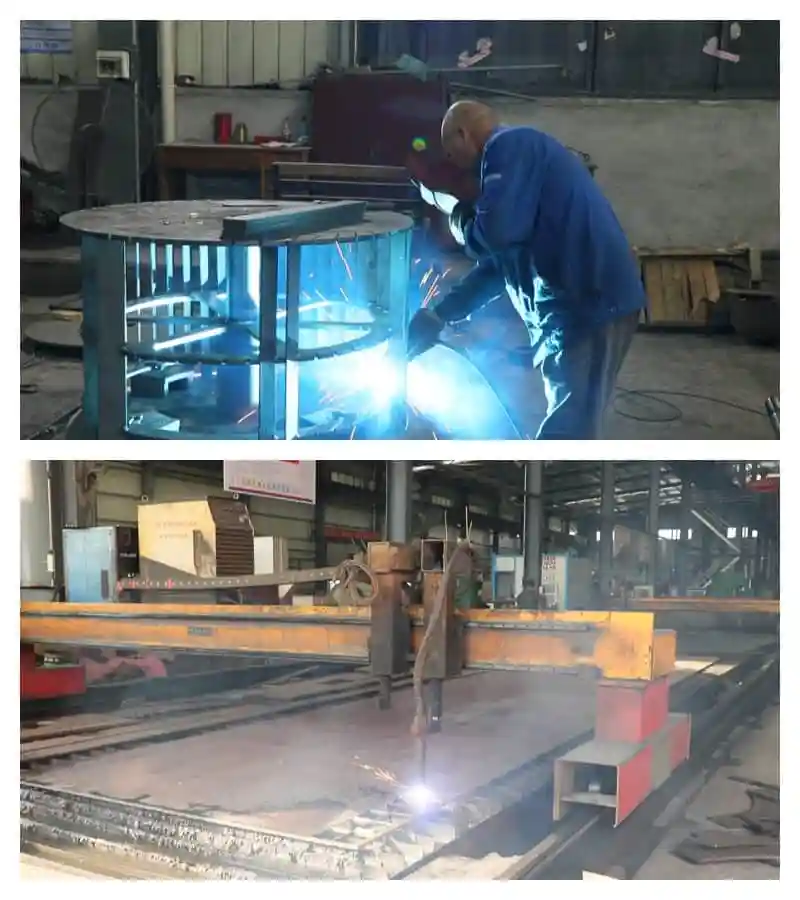 Manufacturing process of the base and foundation.webp