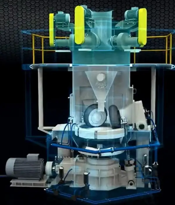 Equipment Structure of CRLMS Superfine Vertical Grinding Mill.webp