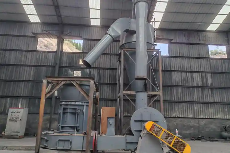 Raymond mill processes barite
