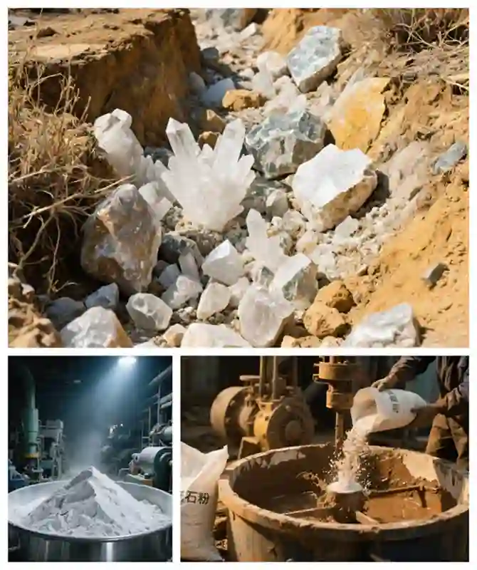 Barite and barite powder.webp