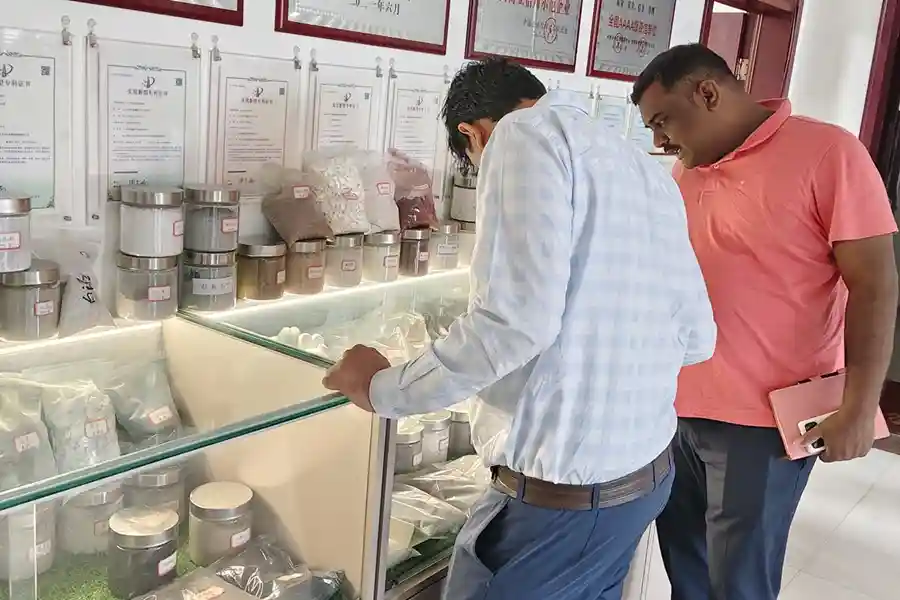 Indian customers visit.webp