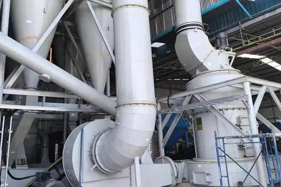 Raymond mill processes dolomite