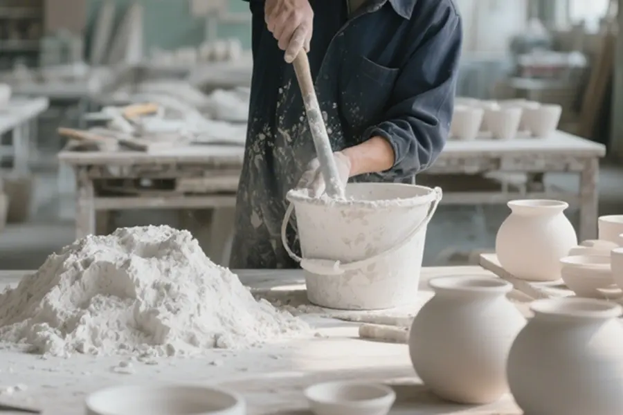 The function of dolomite powder workers.webp