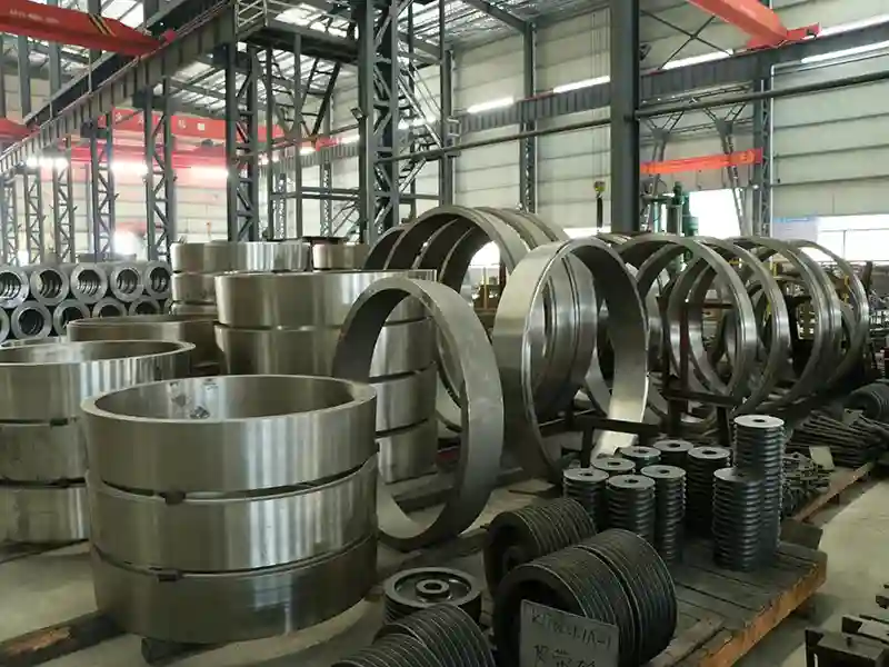 The grinding ring of Raymond mill.webp