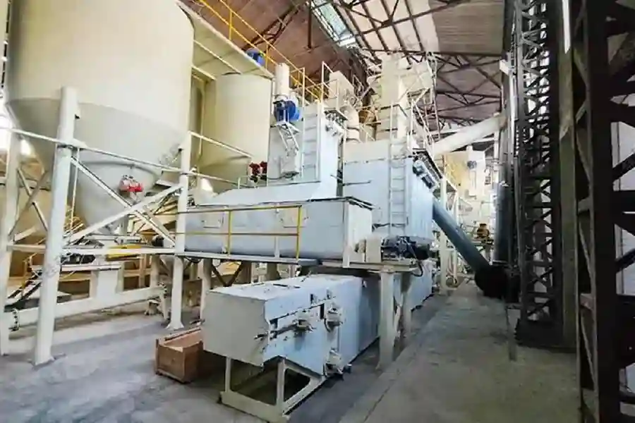 Production line with an annual output of 100,000 tons of calcium hydroxide
