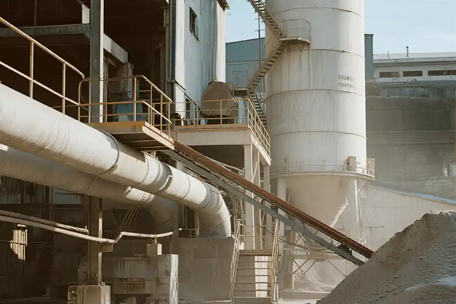 Calcite powder production process