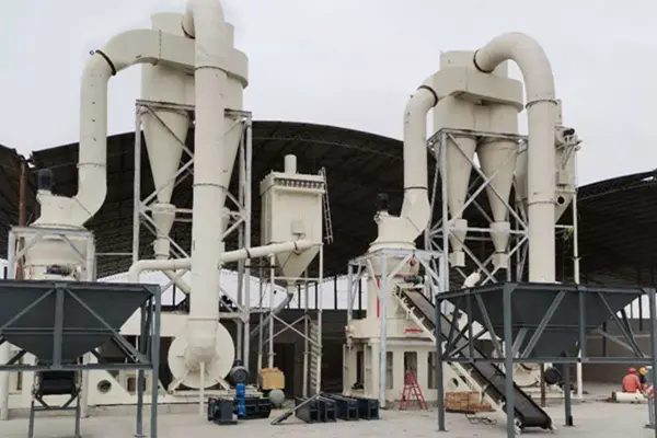 Raymond mill processing calcium oxide